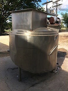 Stainless Steel Juice Thaw Tank - 350 Gallon Not Specified 