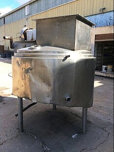 Stainless Steel Juice Thaw Tank - 350 Gallon Not Specified 