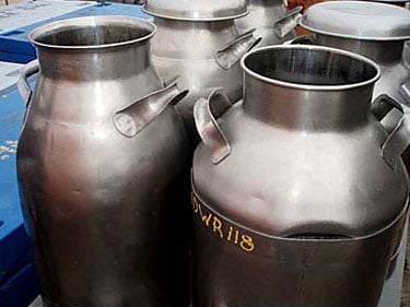 Stainless Steel Milk Tanks-10 Gallon Buhl and Firestone 