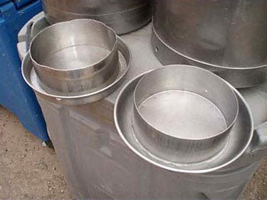 Stainless Steel Milk Tanks-10 Gallon Buhl and Firestone 
