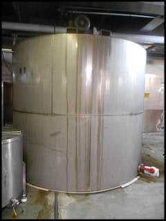 Stainless Steel Mixing Tank - 4,500 Gallons Not Specified 