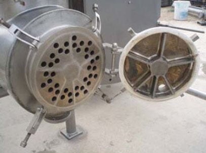 Stainless Steel Shell and Tube Pre-Heater and Condenser Merrick Mechanical 