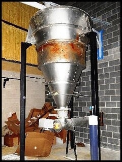 Stainless Steel Slurry Hopper with Auger Discharge Not Specified 