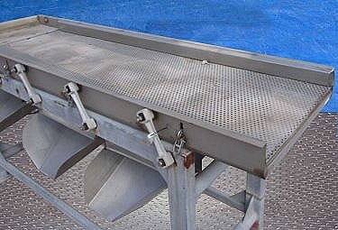 Stainless Steel Vibrating Conveyor Not Specified 
