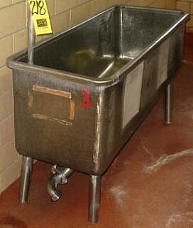 Stainless Steel Wash Tank Not Specified 