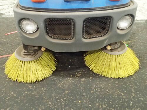 Tennant Diesel Floor Sweeper Tennant 