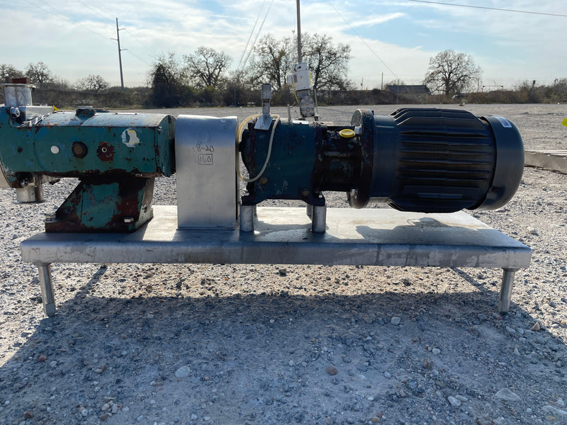 Tri-Clover TCIP3-NLD Positive Displacement Pump (5 HP, 70.4 GPM Max, 24.2 GPM Set-Up) Tri-Clover 