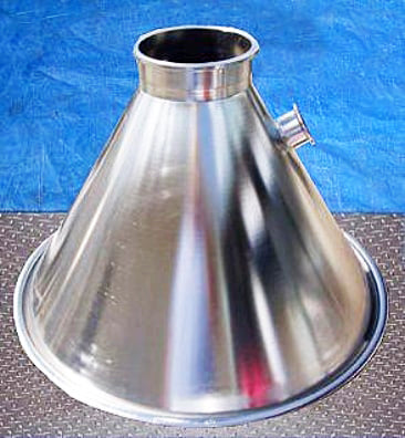 Un-Used Mueller Drum Discharge Funnel