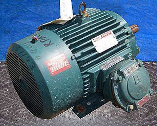 Un-Used Reliance Electric E-Master Energy Efficient Motor- 20 HP Reliance 