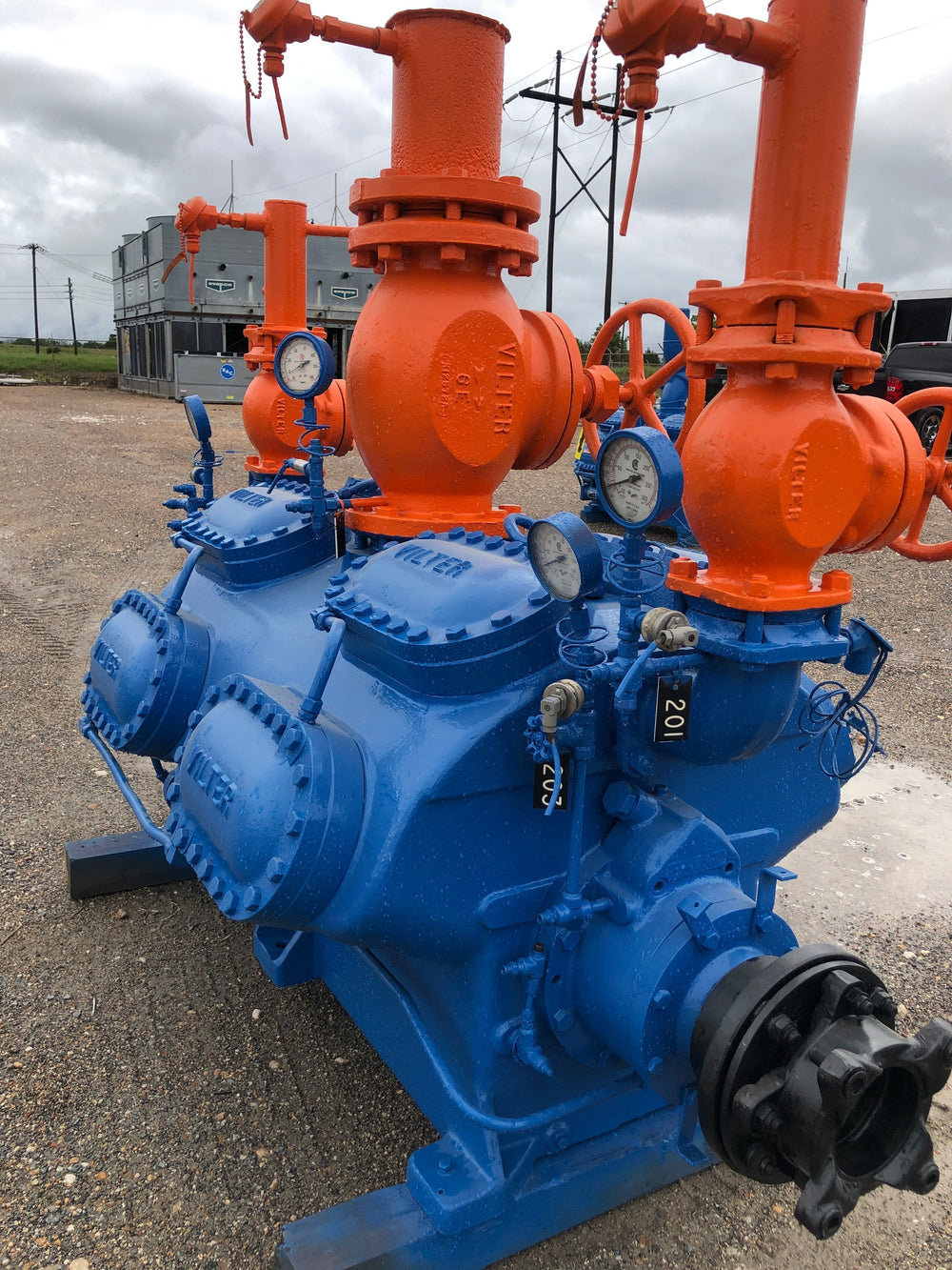 Vilter 4416 Bare 16-Cylinder Bare Reciprocating Compressor (Direct Dri