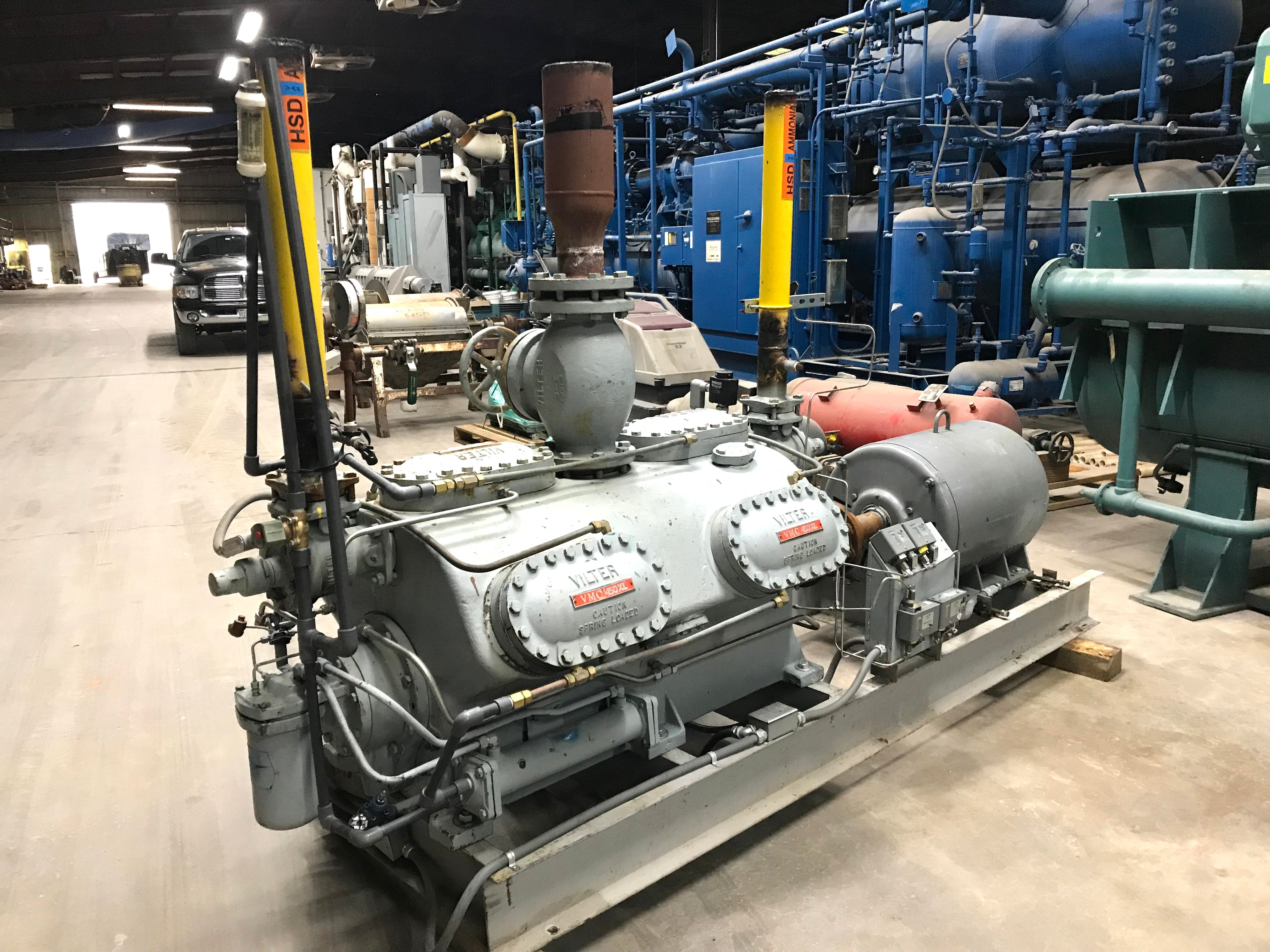 Vilter 450-XL 12-Cylinder Reciprocating Compressor - 150 HP