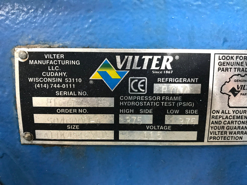 Vilter 450-XL 16-Cylinder Reciprocating Compressor - 300 HP Vilter 