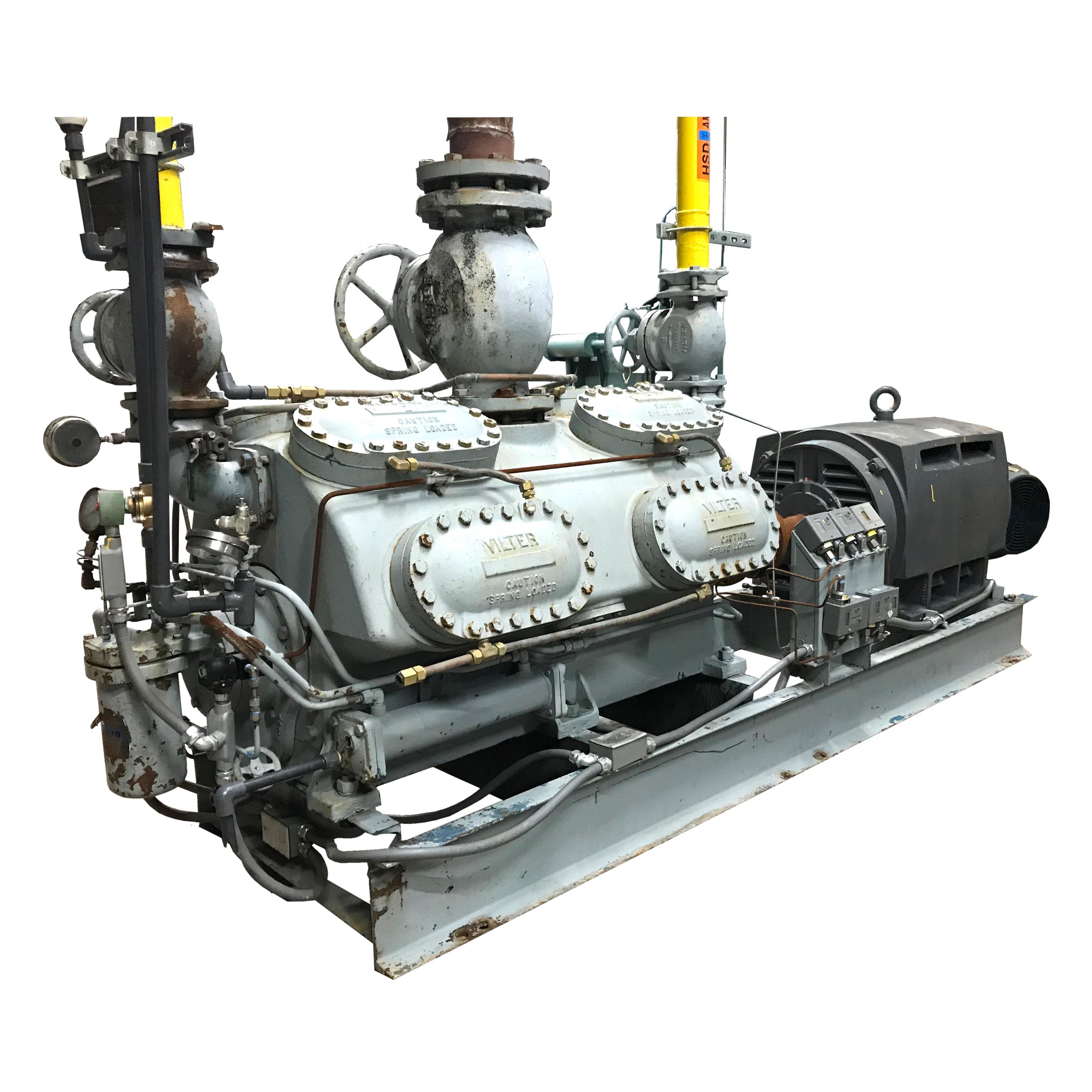 Vilter 4516XL 16-Cylinder Reciprocating Compressor (300 HP 460 V)