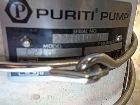 Waukesha Puriti C216 Stainless Steel Centrifugal Pump – 7.5 HP Waukesha Cherry-Burrell 