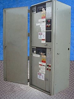 Westinghouse Ampgard Medium Voltage Motor Starter Control Panel