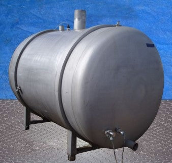 WHE Process Systems Horizontal Holding Tank-1200 Gallon WHE Process Systems 