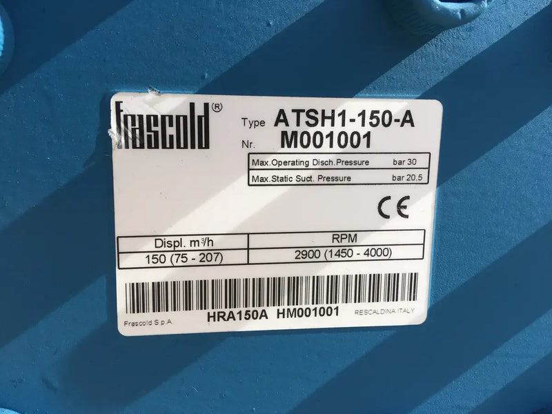 Frascold ATSH1-150-A Semi-Hermetic Compressor