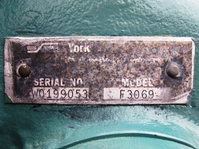 York Refrigeration Compressor System-30 HP York 