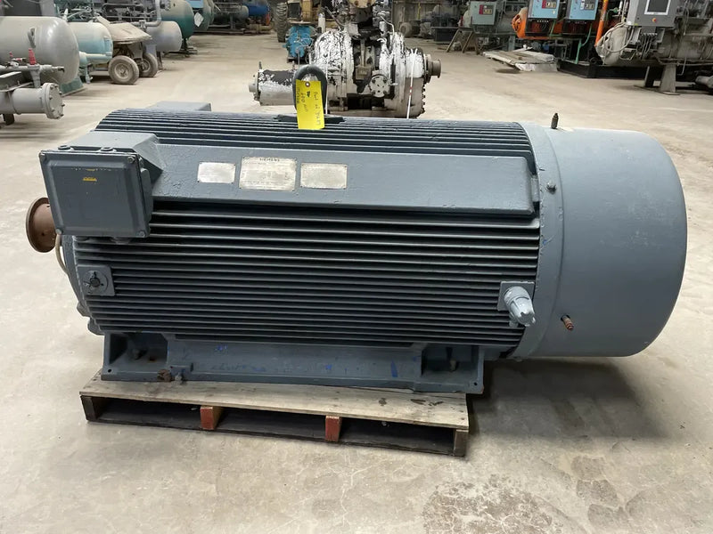 FES Rotary Screw Compressor Package (MISSING COMPRESSOR, 600 HP 4160 V, MISSING MICRO PANEL)