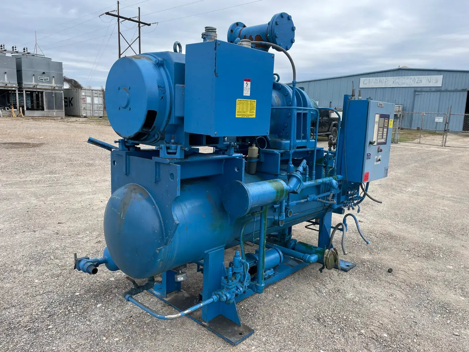 Gea Model R GEA 230GL Rotary Screw Compressor Package (GEA R-52, 300 HP 460 V, Mic
