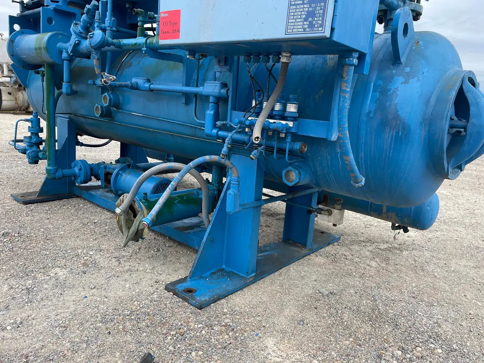 Gea Model R GEA 230GL Rotary Screw Compressor Package (GEA R-52, 300 HP 460 V, Mic