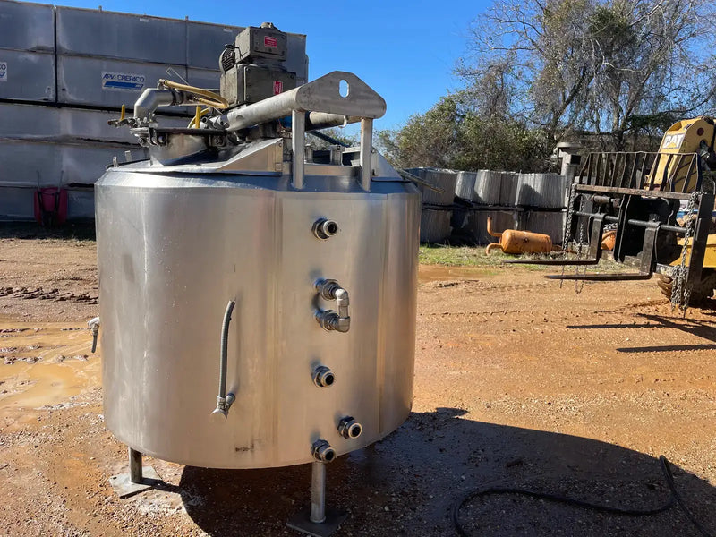 Tanque agitador de mezcla de proceso Waukesha Cherry-Burrell (300 gal)