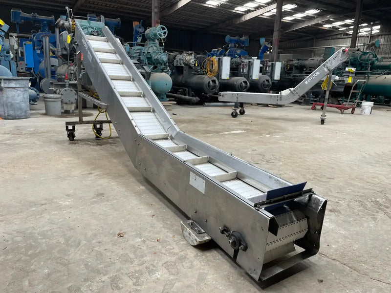 NCC Elevated/Incline Conveyor (10"W x 130"L)