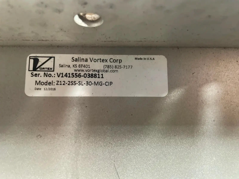 Vortex Z12-2SS-SL-30-MG-CIP Desviador de título de sello de 2 vías